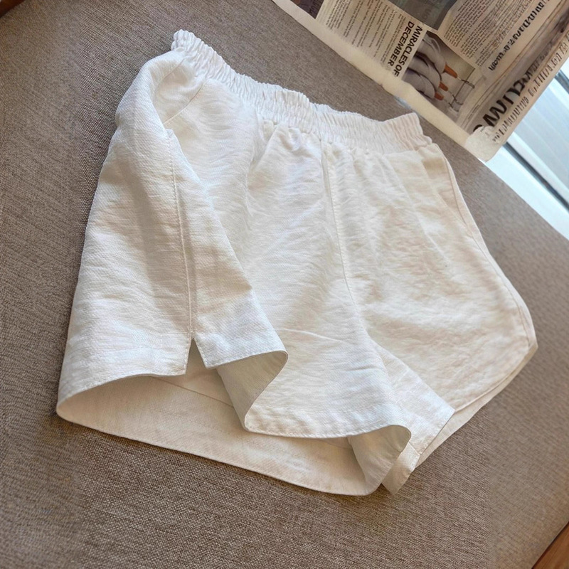 Color Slit Breathable Shorts for Women Summer Thin Loose Small A-Line Slim Casual Wide-Leg Sports Pants Color Slit Breathable Shorts for Women Summer Thin Loose Small A-Line Slim Casual Wide-Leg Sports Pants