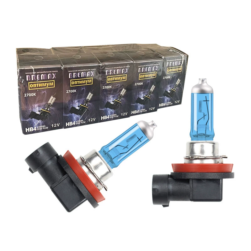 Автомобильные фары и противотуманные фары H8 для трансграничной торговли, автомобильные противотуманные фары, ближний свет, дальний свет, галогенные вольфрамовые лампы 12В 35Вт для экспорта