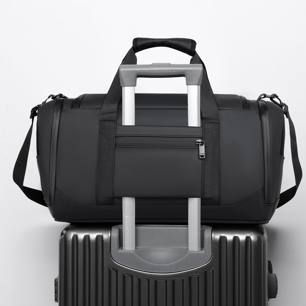 Bolsa de viaje de película transfronteriza gran capacidad de separación seca y húmeda bolsa deportiva de fitness personalizada bolsa de yoga bolso de mano mochila