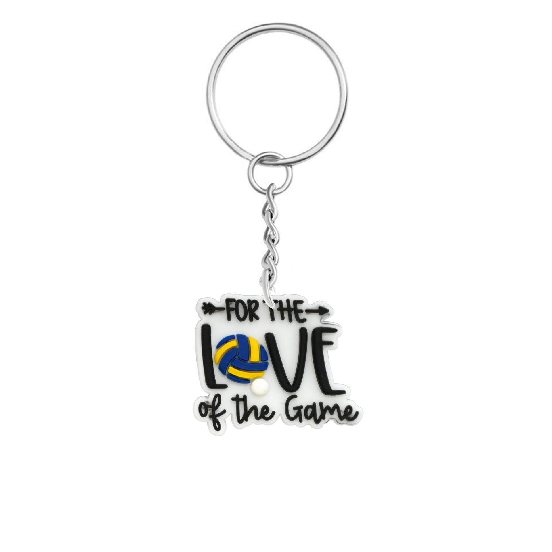 Nuevo deportivo serie de acessorios de pegamento suave de PVC DIY accesorios de llaves de decoración accesorios de caja de teléfono móvil accesorios de cabello al por mayor