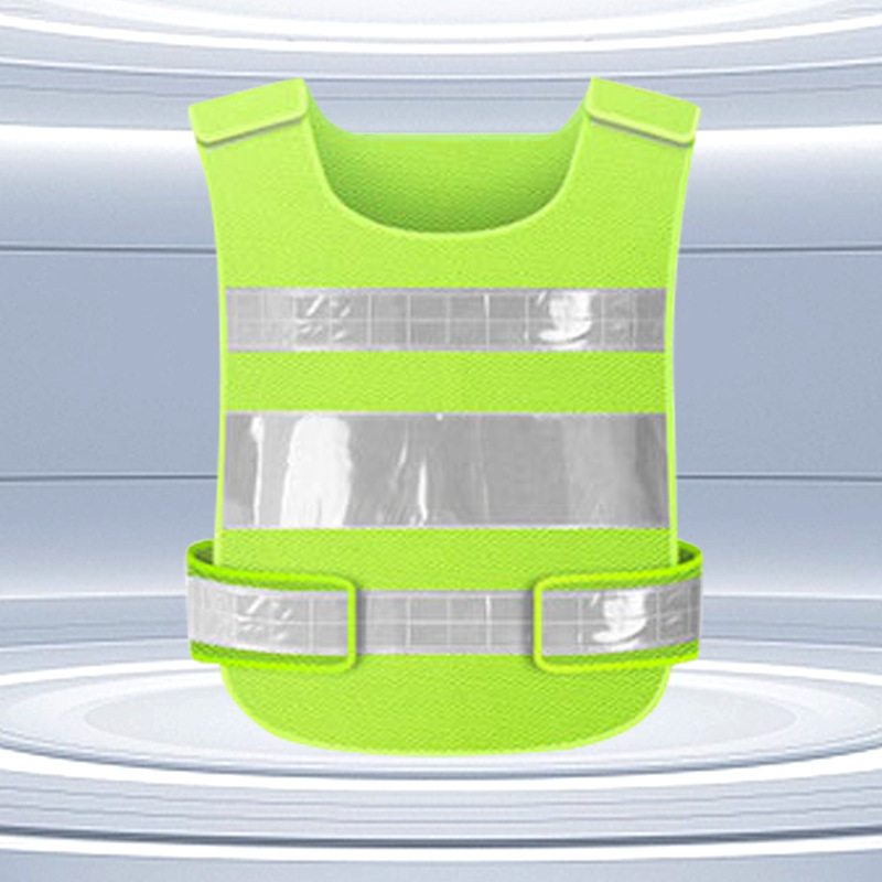 분할 형광 노란색 * 강조 반사 스트립 * 안전 조끼 * 고객 서비스에 문의