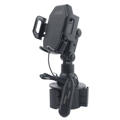 Cross-border Amazon car water cup Car phone holder - bz02-water-cup-wireless-charging-mobile-phone-special-bracket
