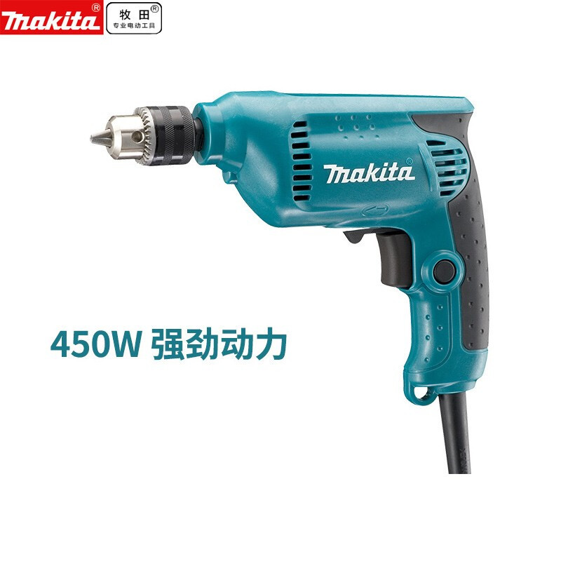 10mm mandril universal 450w destornillador 6412 máquina eléctrica de cambio de velocidad sin sección