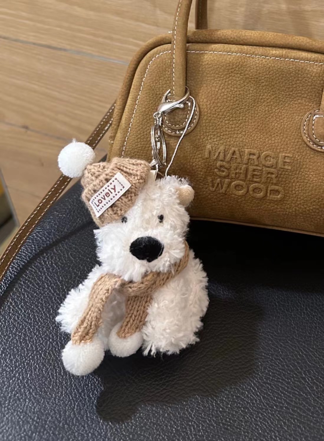 웨스트 하이랜드 모자 스카프 가방 교수형/키 체인