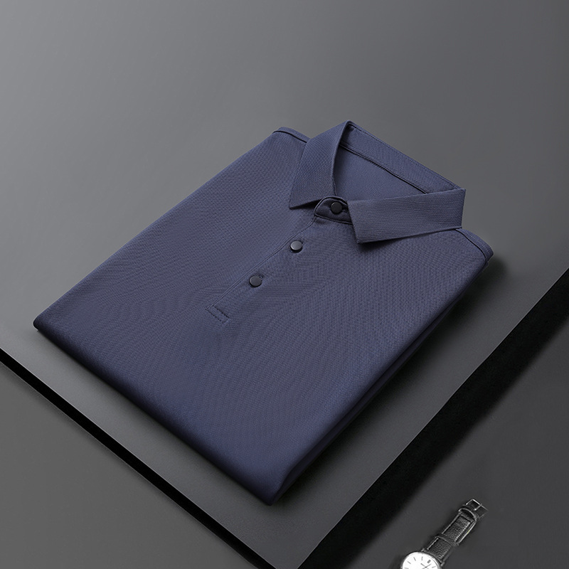Camiseta polo nueva 2024 con mangas largas y solapa moderna para hombre, camiseta informal de negocios para hombre, ropa de primavera y otoño para hombre