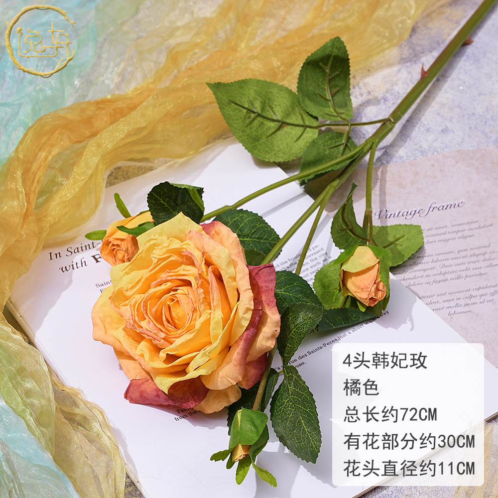 MWL-4 Đầu Han Fei Hoa Hồng - Cam