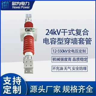 24kV 3150A  干式复合电容型穿墙套管（12~550kV)