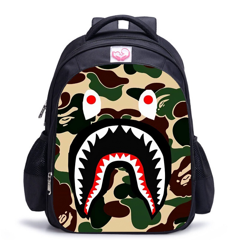 Sprayground Creative Graffiti Big Mouth Shark Backpack Trendy and Cool Personalized Student School Backpack to Reduce Burden Sprayground Creative Graffiti Big Mouth Shark Backpack Trendy and Cool Personalized Student School Backpack to Reduce Burden