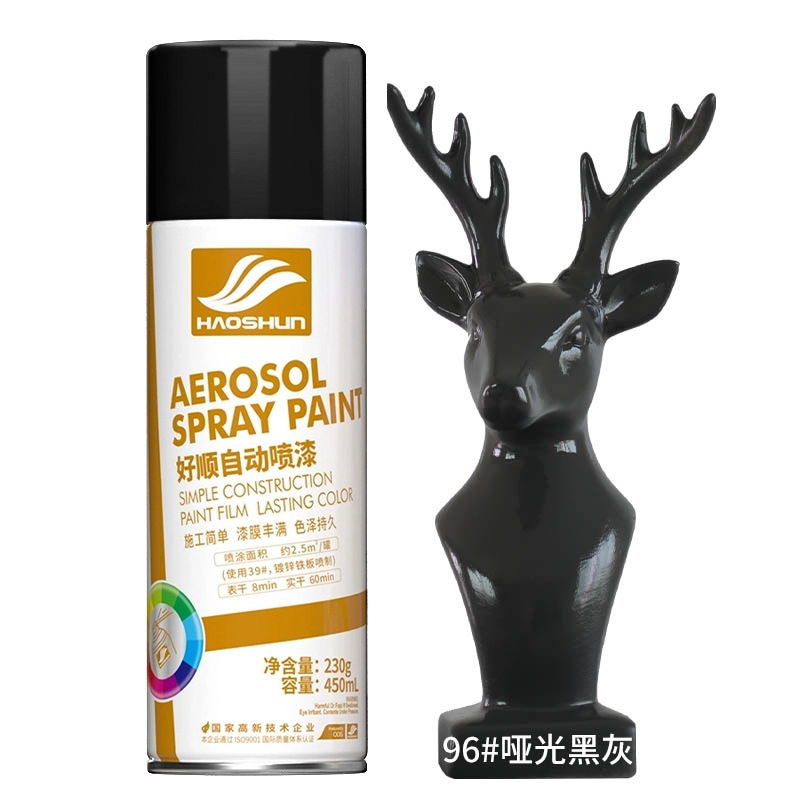 #96 matte black gray; 450ml/bottle
