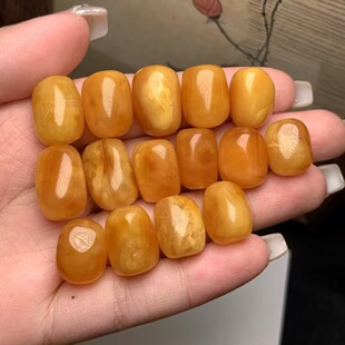 Natural Beeswax, Russian Material, Old Honey Flower Wax, Loose Beads, Waxy Rich Cultural Toys, DIY Accessories, Ketang Jewelry Wholesale