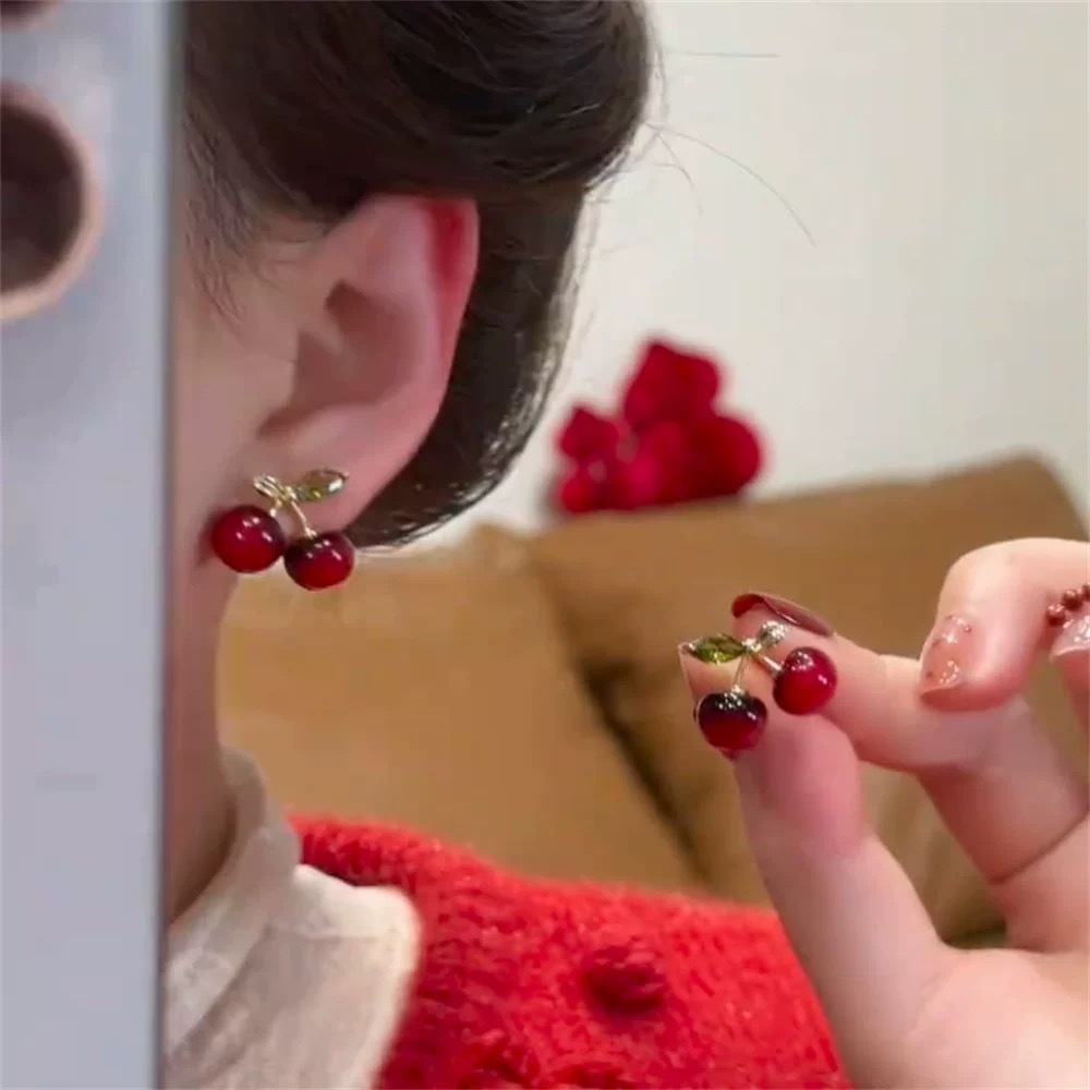 Y99 cherry earrings