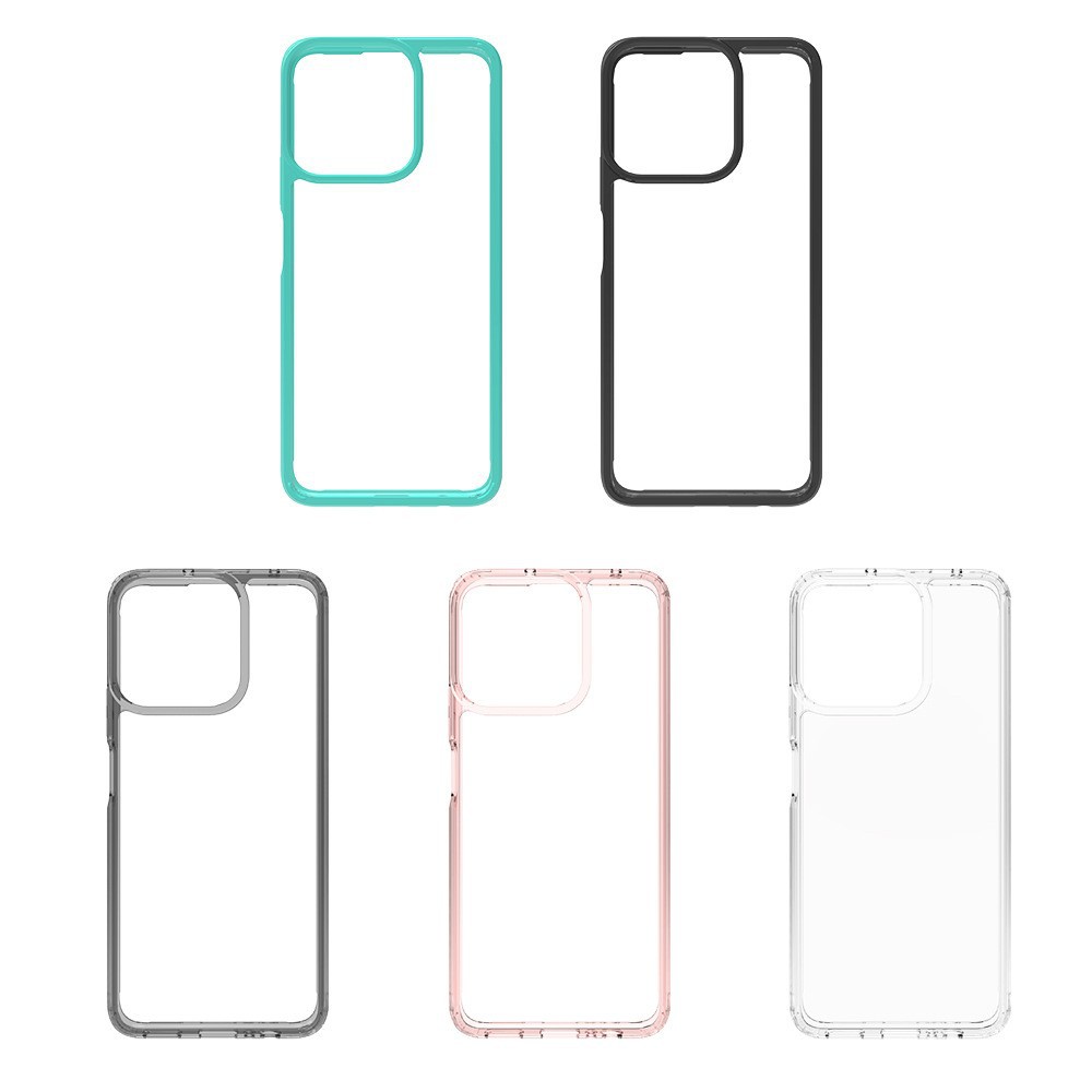 Funda para teléfono móvil transparente inteligente 200 honor cuatro esquinas pc tpu acrílico huawei funda protectora