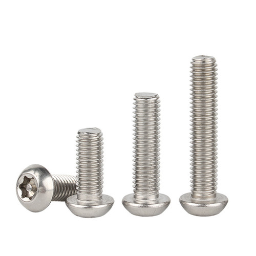 304 stainless steel inner plum blossom anti-theft screws round head special screws pan head with column special-shaped bolts m3M4M5M6