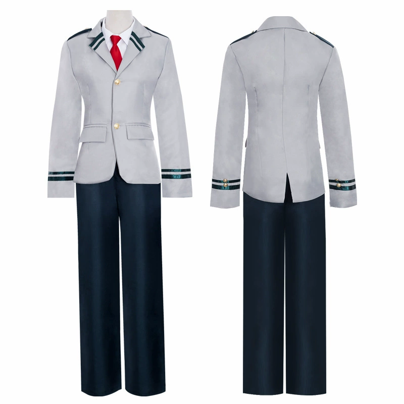 Косплей школьная форма (My Hero Academia) Midoriya Todoroki Ochako — пиджак с юбкой или брюками, XS–XXL