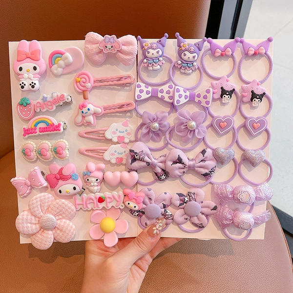 Melidi + Kuromi (36 sets of hairpin)