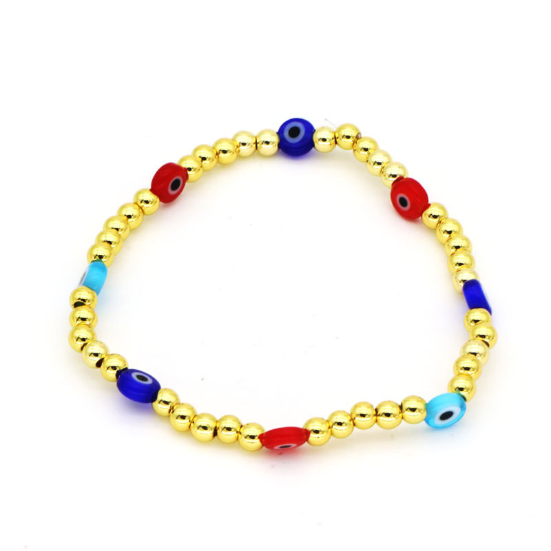 Fashion Devilu0027S Eye Copper Plating Bracelets 1 Piece