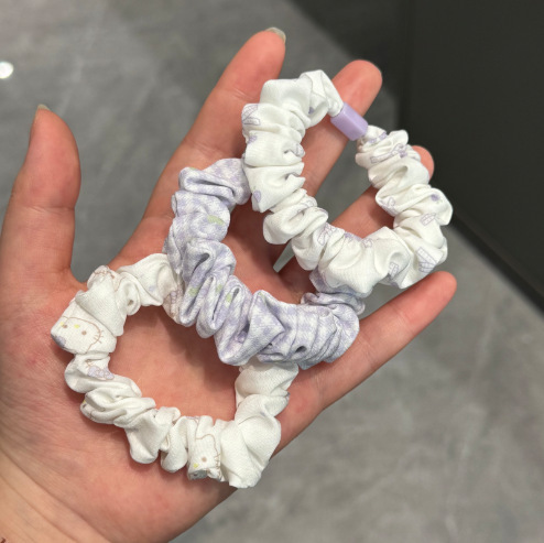 Anillo para el cabello de intestino grueso de gran tamaño coreano, bufanda cuadrada de alta calidad femenina, cuerda para el cabello, banda elástica y duradera, flor de viento perezosa