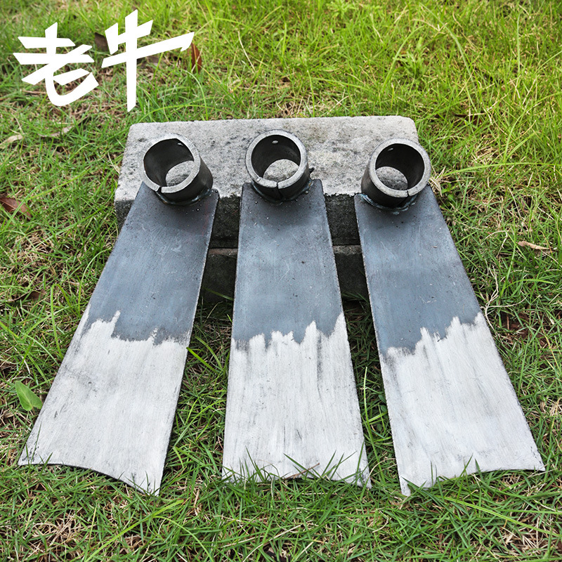 厂家供圆头小宽口锄除草锄头 锹柄款种菜园林户外农用工具锄头