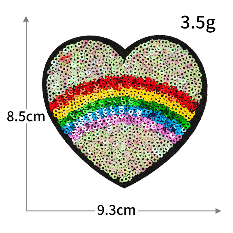 スパンコール刺繍サッカープラネットサングラスピーチハートノート漫画コンピュータ刺繍粘着刺繍布ステッカー在庫卸売|undefined