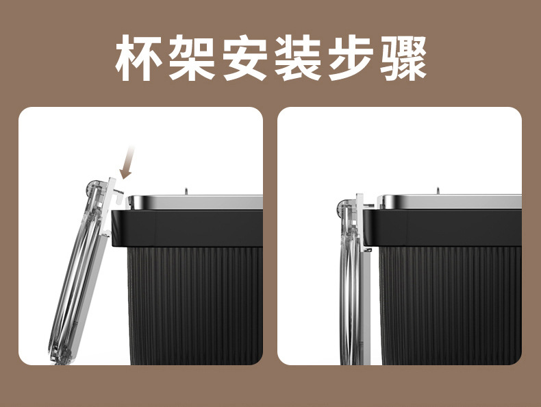 Car Armrest Storage Box, Creative Multifunctional Tissue Box for the Car Interior, Rear Seat Foldable Cup Holder, Cartoon Cute Design