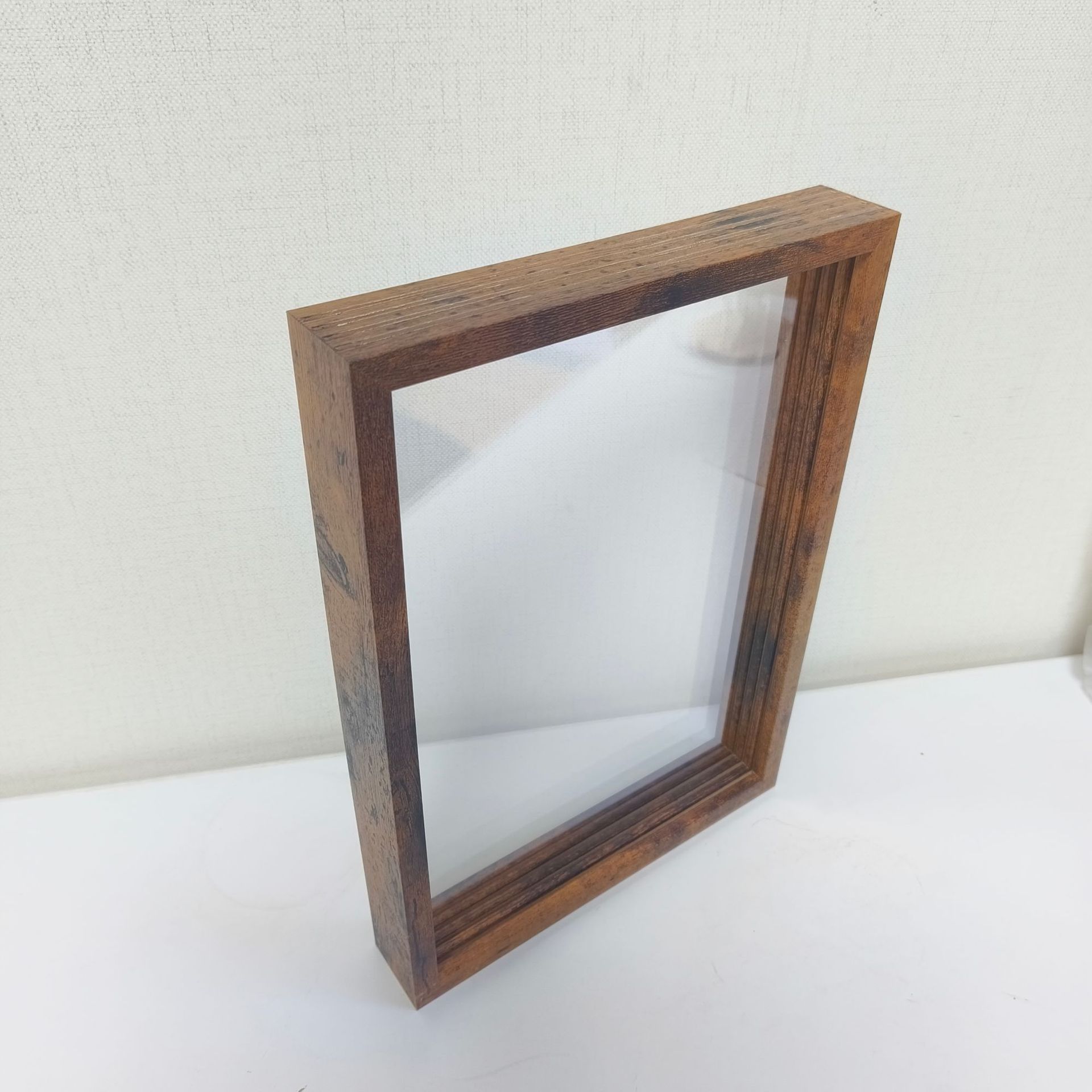 Pet DIY photo frame colourful graffiti hand and foot prints memorial photo frame can be hung or displayed