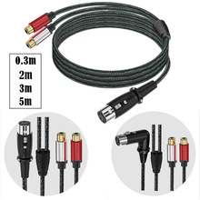 ��ܛƤ�y��90&deg;���^һ�ֶ�XLR���zĸ�DRCAĸ ĸXLR�Dɏ��ĸ���l��