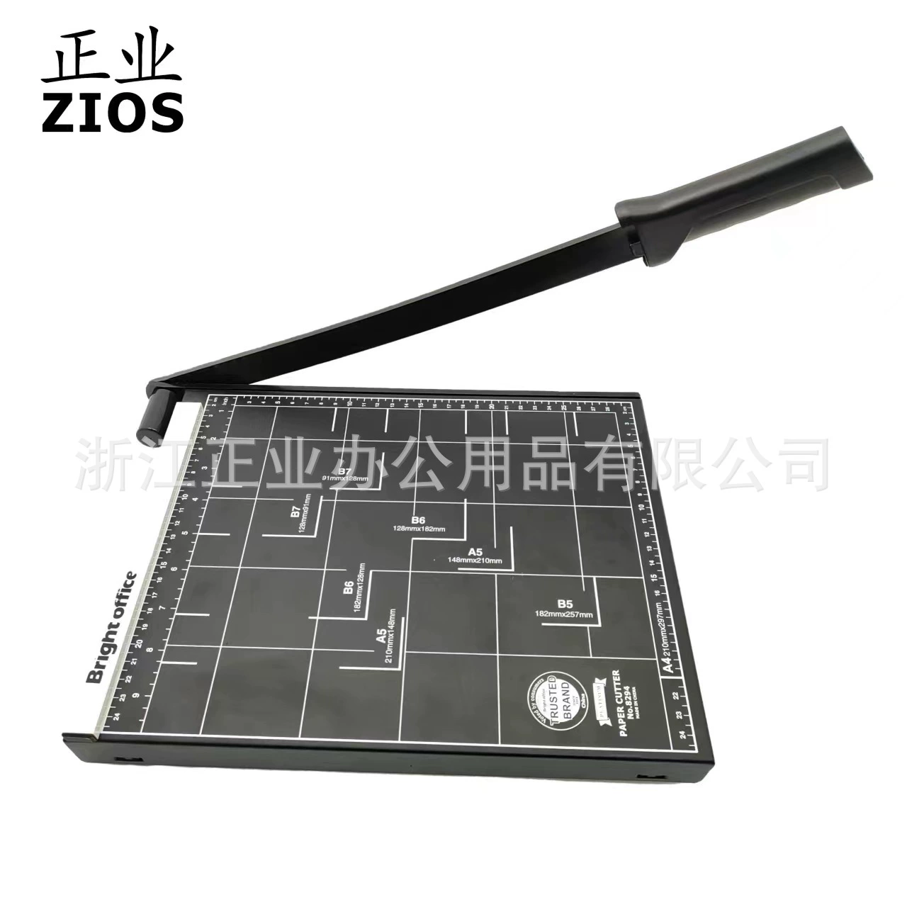 Источник фабрики прямых продаж 8294A4 нож для резки бумаги черный ручная машина для резки бумаги фото нож