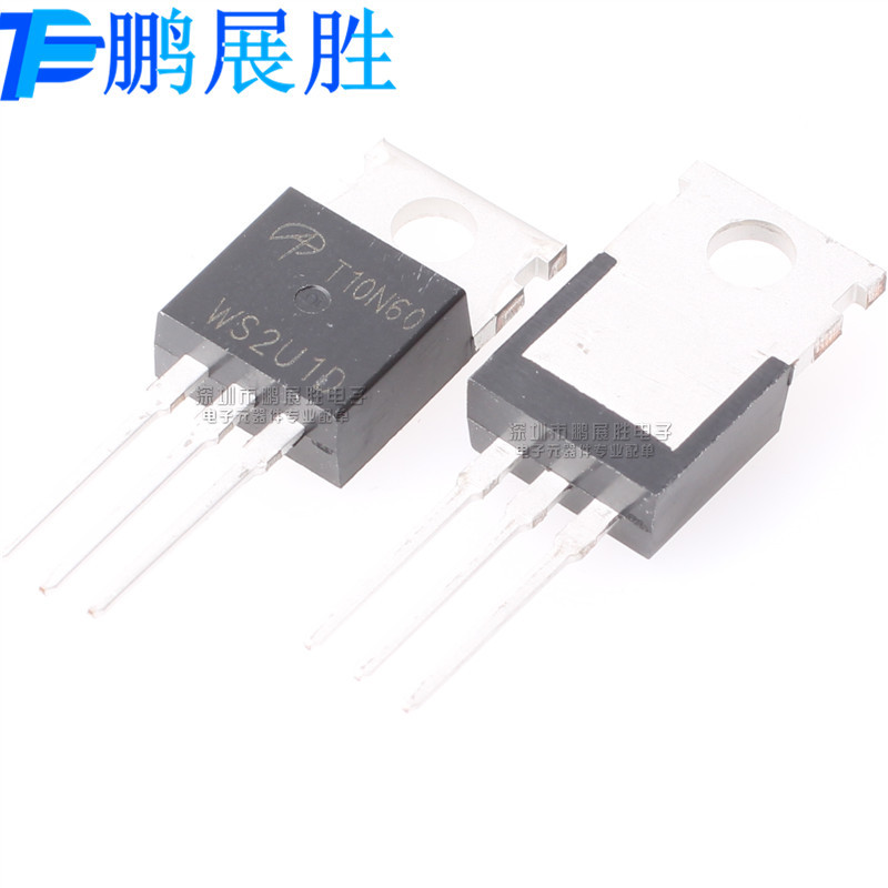 AOT10N60 T10N60 全新原装 直插 TO-220 N通道 600V MOS场效应管