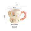 Pink Flower-Gourd Cup