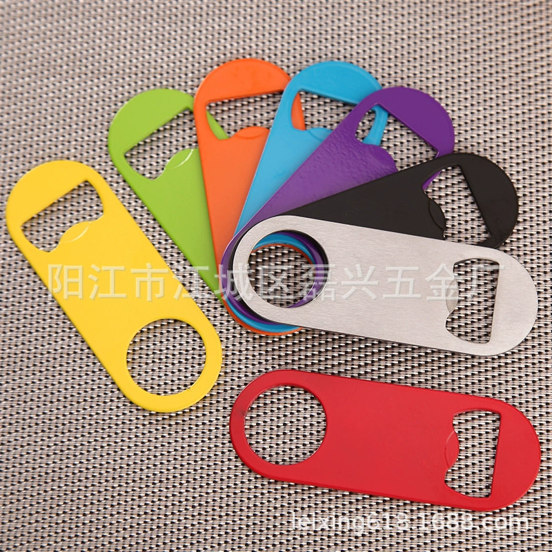 Фабрика прямых продаж 8,7x3,3 Малый размер плоский открывалка для бутылок пива окунул открывалка для бутылок пива открывалка для бутылок ПВХ