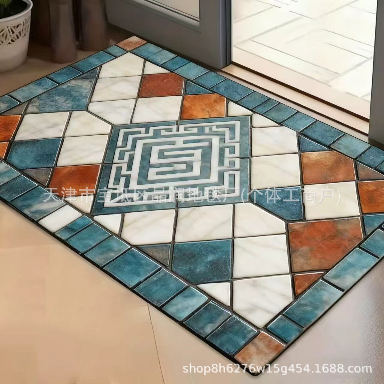 Felpudo simulado 3D-14