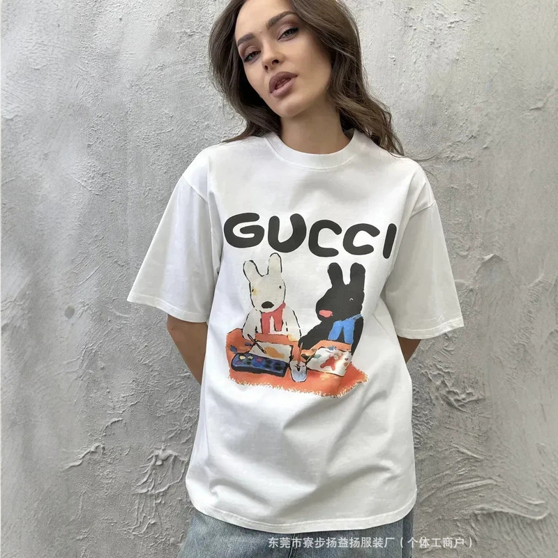 American-Style Cartoon Cute Youthful Comfortable Casual Anime Print Summer New 100% Pure Cotton Short-Sleeve Slimming T-Shirt American-Style Cartoon Cute Youthful Comfortable Casual Anime Print Summer New 100% Pure Cotton Short-Sleeve Slimming T-Shirt