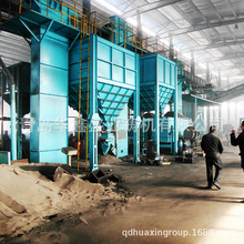 青岛华鑫盛业铸机非标设计和生产铸造厂树脂砂生产线