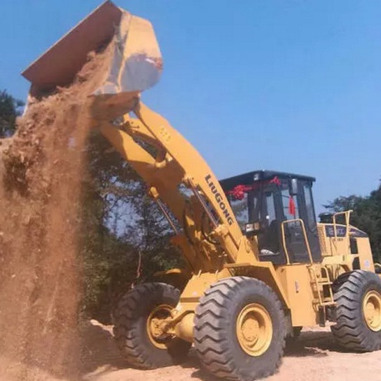 Comprar en el extranjero usado Liugong 856H cargador 50CN Huizhou línea de exportación