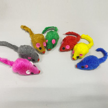 毛绒老鼠宠物猫咪互动玩具仿真老鼠逗猫玩解闷自嗨娱乐小迷你