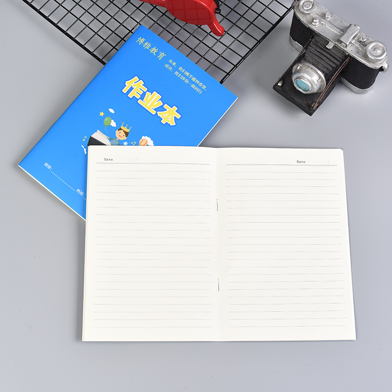 小学生の宿題帳の卸売りa5ソフト面のノートの空白の国語の数学の英語の練習帳の作文の本|undefined