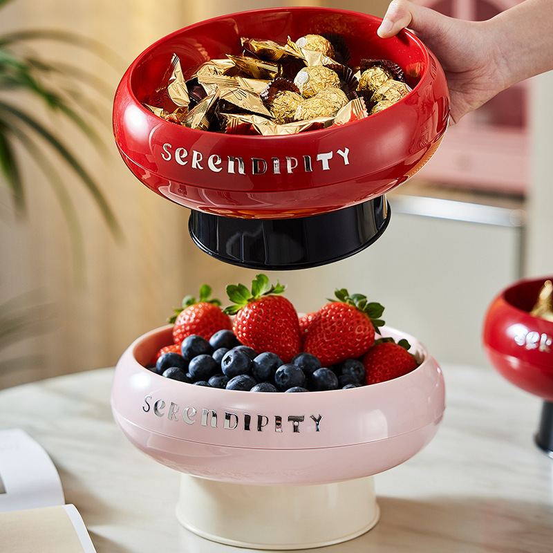 High-End Luxury Fruit Plate for Living Room, Festive Fruit Tray for New Year and Weddings, Candy Box, Nut Tray, Snack Tray High-End Luxury Fruit Plate for Living Room, Festive Fruit Tray for New Year and Weddings, Candy Box, Nut Tray, Snack Tray
