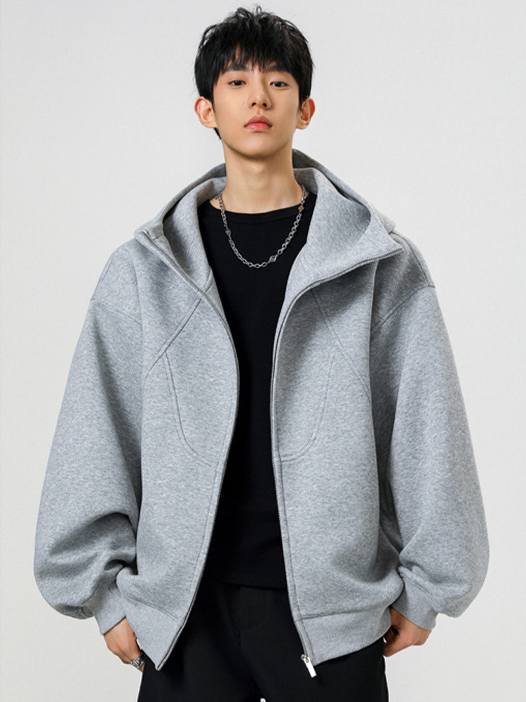 Herren Patchwork Sweatshirt Im Trendy High Street Style Herbst_voghion.com