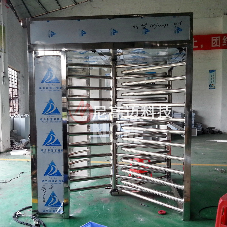 高铁站手动旋转单向门 珠海公交车站导向禁行器梳状全高闸 单项門