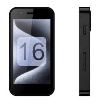 Смартфон A16mini ультратонкий карманный, Android, двойной SIM (dual standby), 2 ГБ+16 ГБ