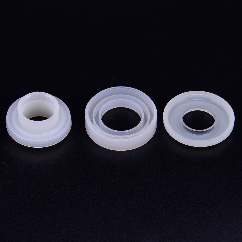 托辊配件厂家销售高精度轴承座翻边轴承座尼龙密封圈 托辊密封圈