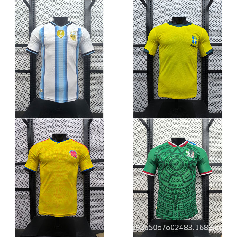 2026 New Model Mexican National Team Football Jersey Aztec Calendar Print Training Uniform in Stock Wholesale