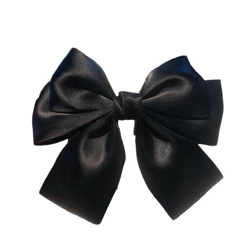 Hair clips with bows on the back of the head of women, hair clips on the back of the head of the horsetail tied hair clips on the top of children's duckbill clips on the red headdress