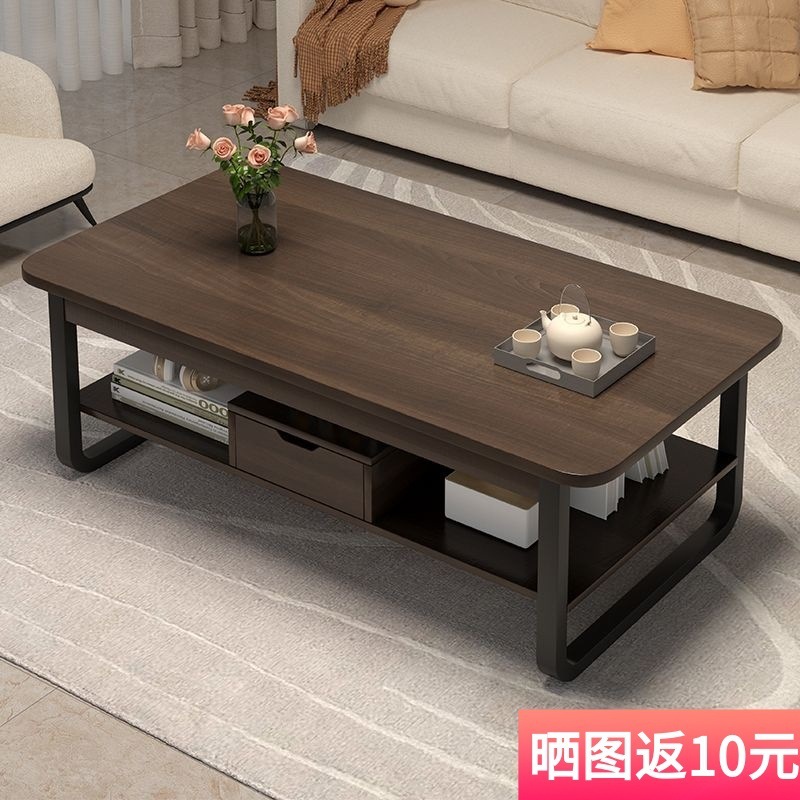 Mesa de té pequeña sala de estar simple simple mesa pequeña casa de sofá de lujo simple mesa creativa moderna mesa cuadrada