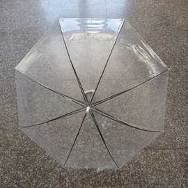 透明雨伞女韩国小清新全自动八骨学生加厚自开长柄伞