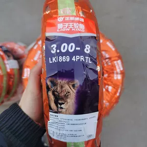 Lion King Şin Vakuum Şin 3.00-8 Dörd Qat Elektrikli Nəqliyyat Vasitəsi Şini