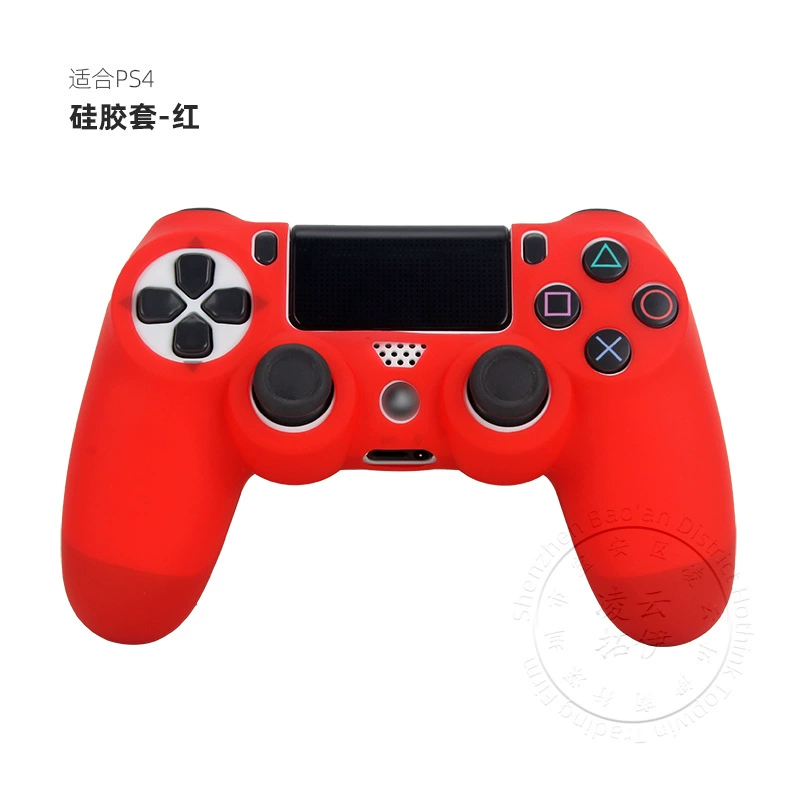 Силиконовый чехол для геймпада (Sony PS4) — защитная крышка с мягким хватом, несколько цветов