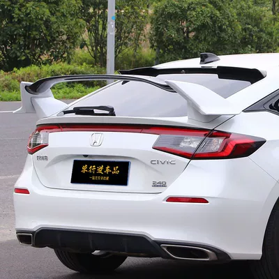 Civic TR sedan fixed wind — Fixed wind wing