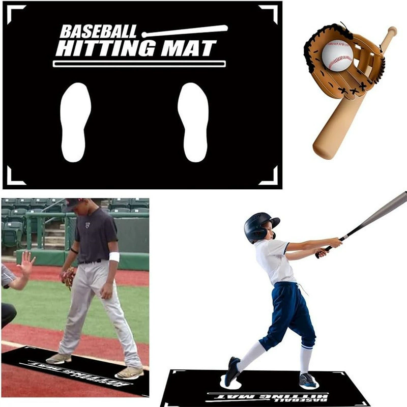 Тренировочный коврик для бейсбола противоскользящий шумоподавление домашний детский бейсбольный коврик ковер тренировочный коврик мини-бейсбол домашний тренировочный коврик