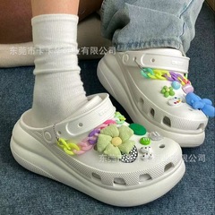 现货 买不到更好的~ （超A纯原泡芙）洞洞鞋女厚底增高优质凉拖鞋